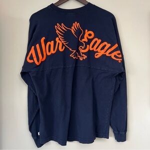Venley Auburn University War Eagle Spirit Jersey Size Small Cotton Oversized